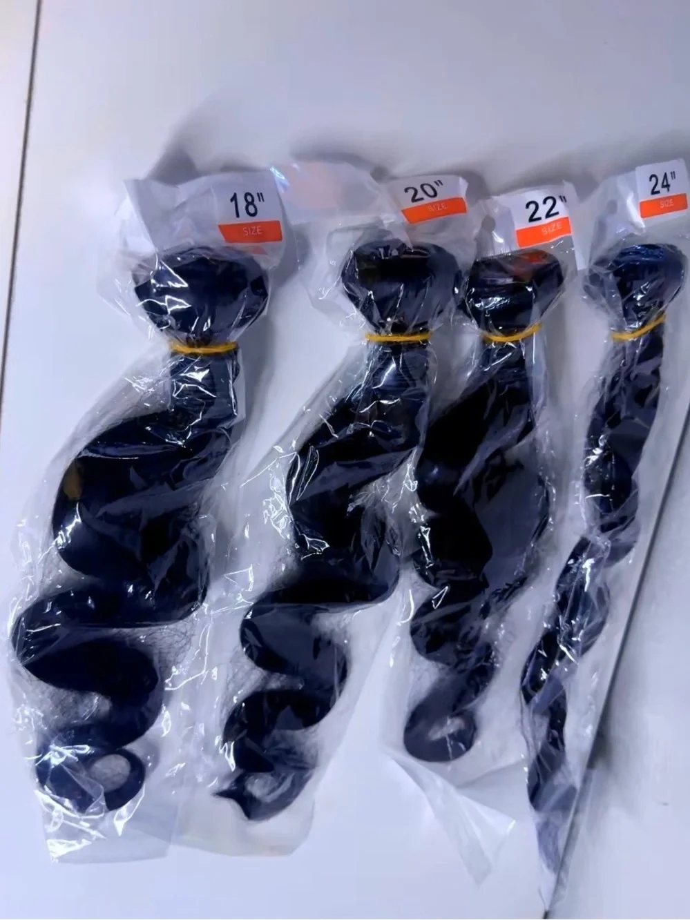 Black body Wave Human Hair Bundles - Multiple Lengths